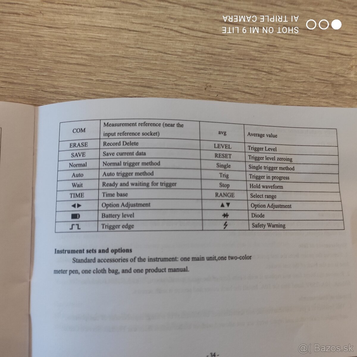Predám nový digitálny osciloskop – multimeter GD188 - 7