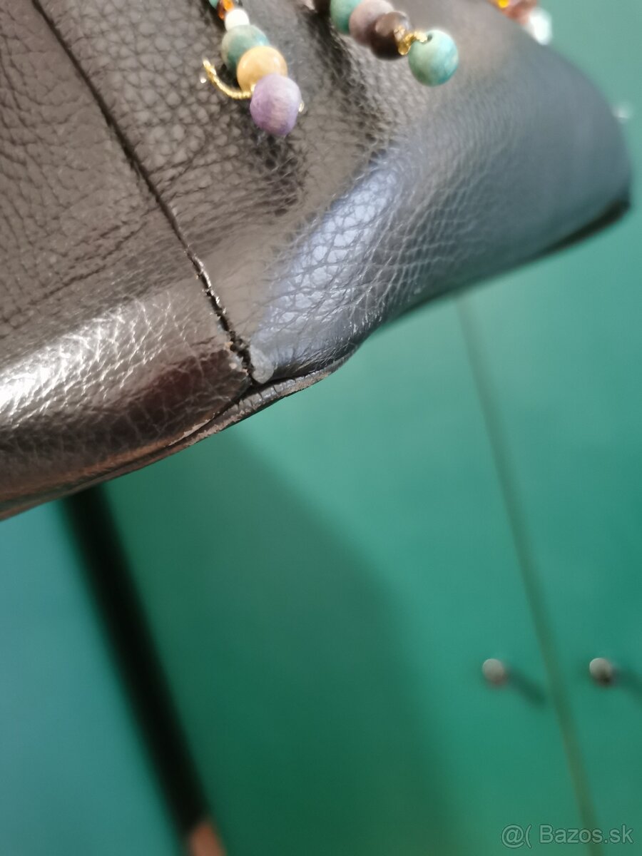 Kozena kabelka Vera Pelle talianska - 7