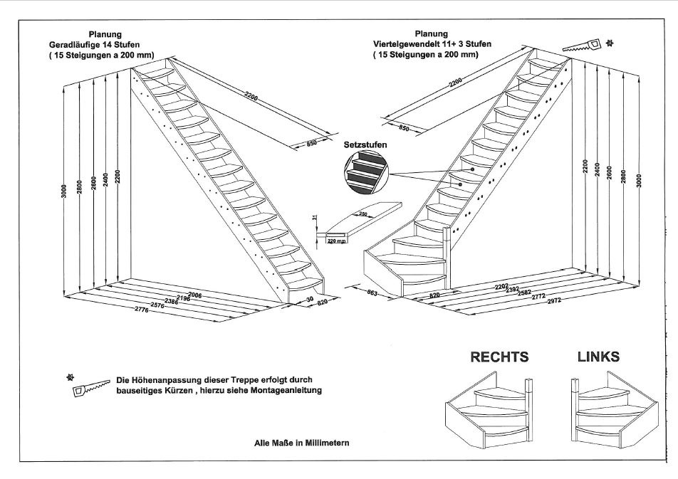 Masívne drevené bukové schody - 7