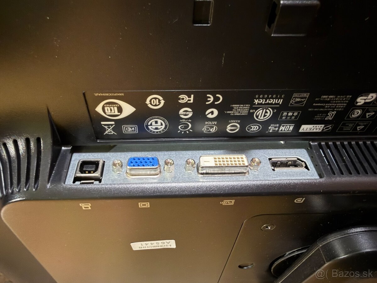 monitor 23" HP Compaq LA2306x, FullHD, 5ms, DP, DVI, VGA - 7