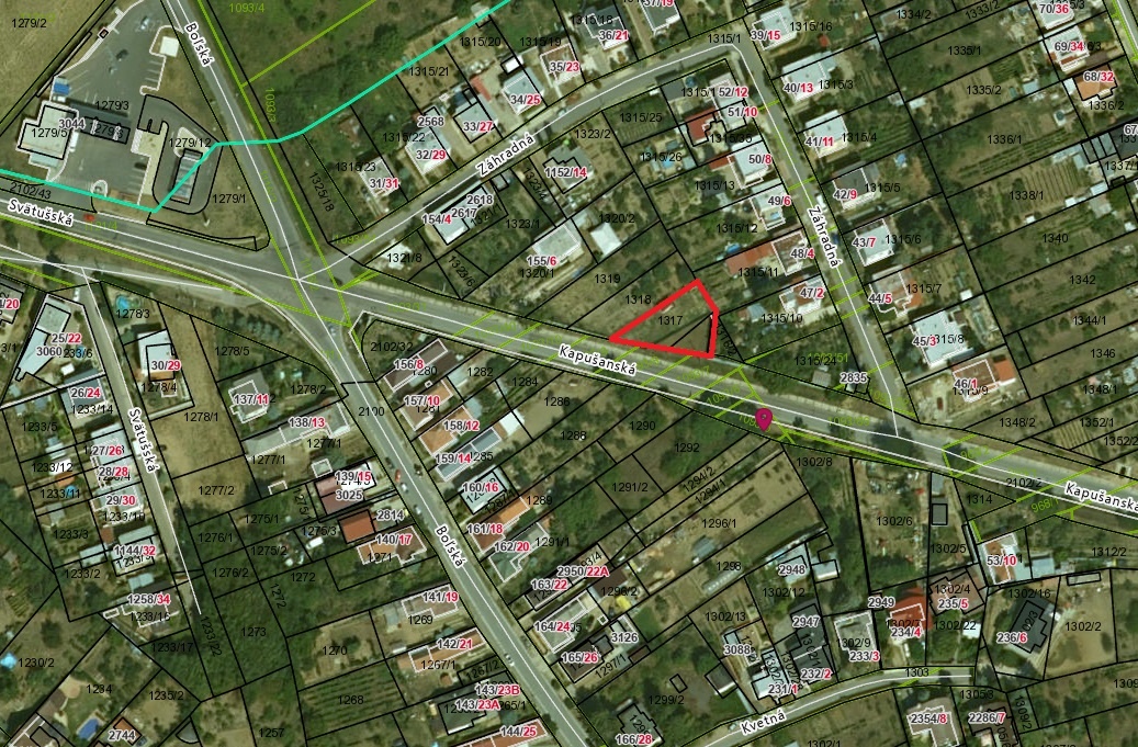 STAVEBNÝ POZEMOK - 500m2 - Kráľovský Chlmec - 7