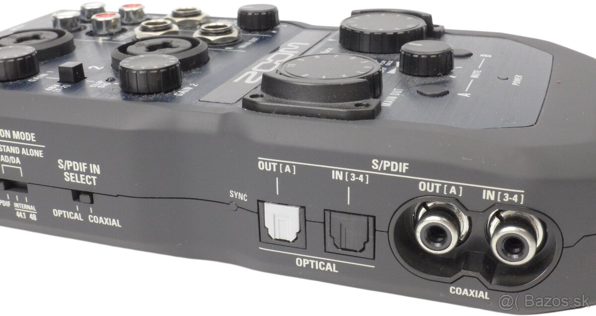 ZOOM U-44 – kompaktný 4-in/4-out USB audio interface + MIDI - 7