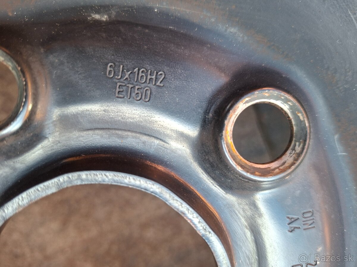 Predám plech.disky -Skoda/Vw/Seat--R16 - 7
