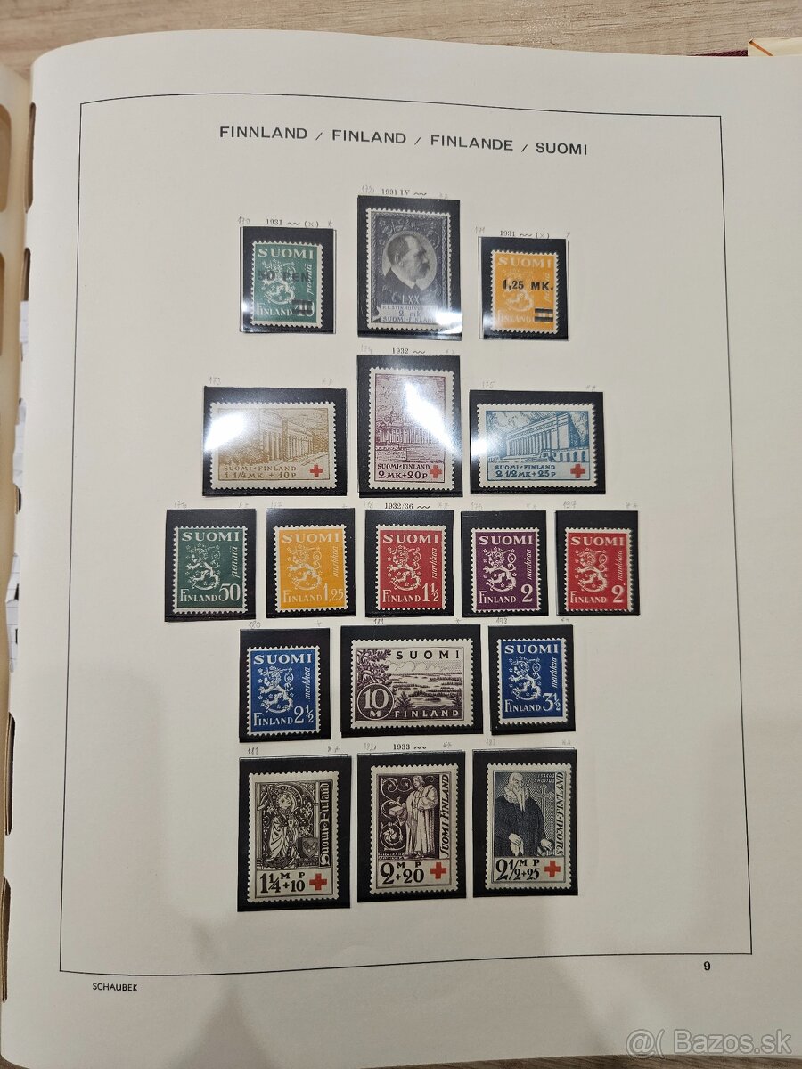 Finske postove znamky - 7