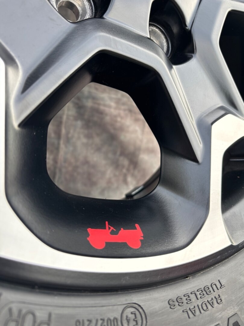 Originální alu kola Jeep 255/75/17 - 7