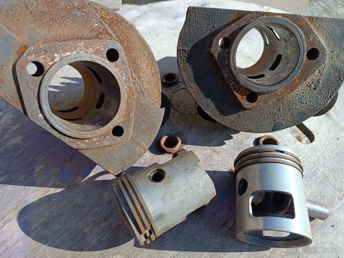 Válce - Jawa 350 pérák - 7