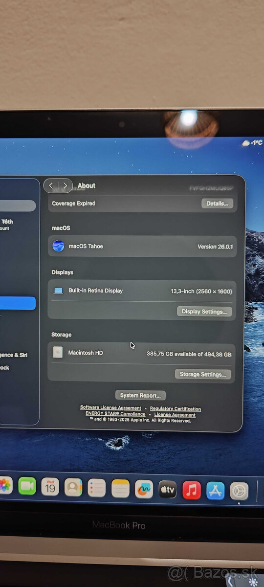 Apple MacBook Pro M1 – 16 GB RAM / 512 GB SSD - 7