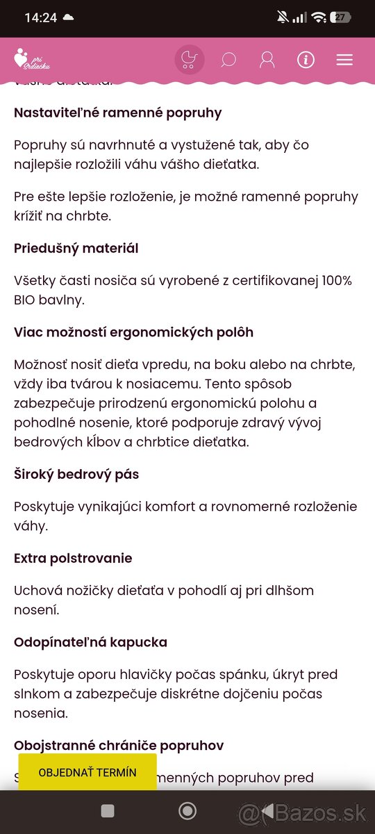 Nosič pre deti - 7