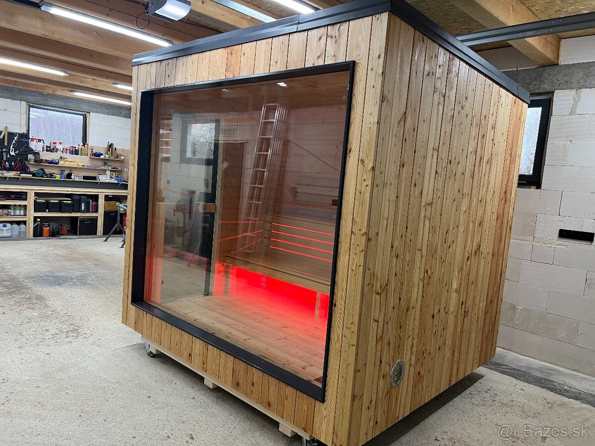 Venkovní finská sauna - 7