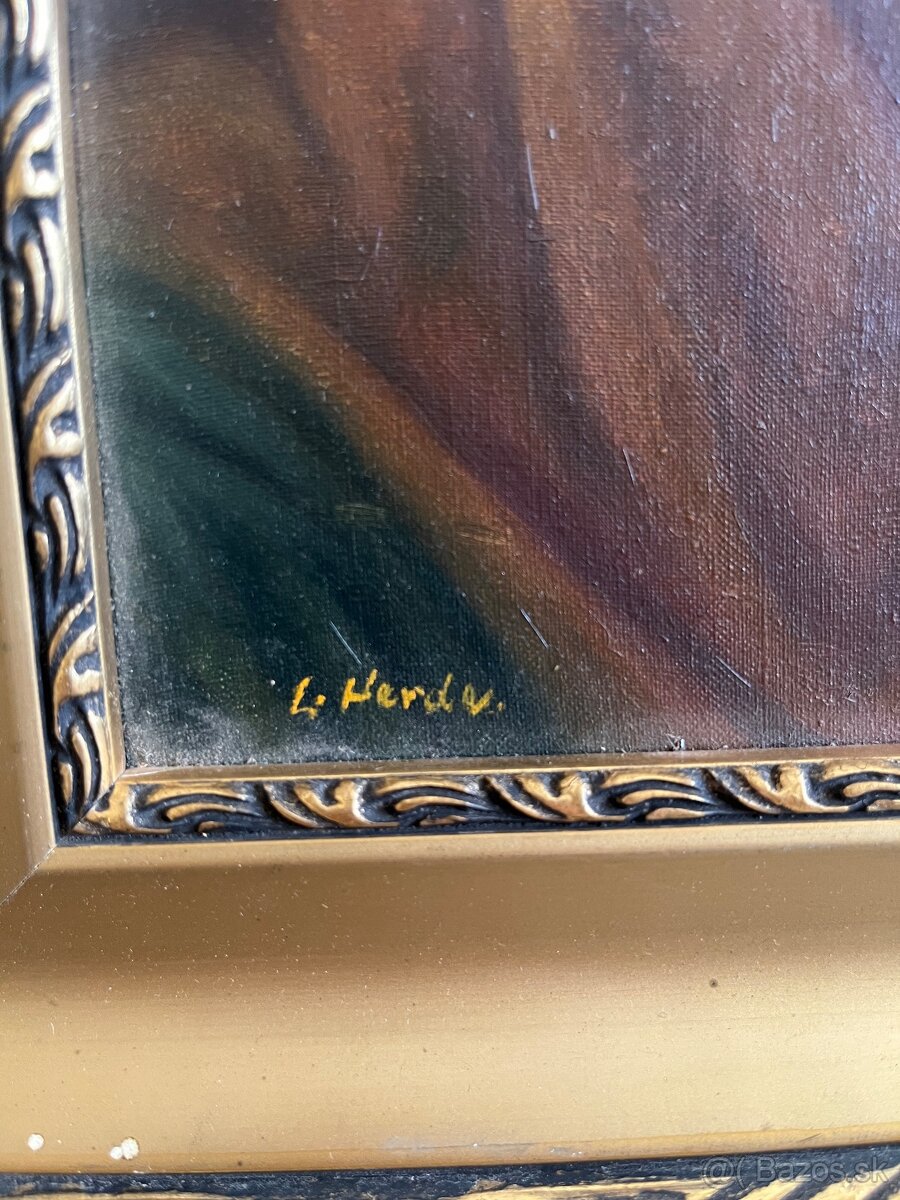 Predám 3 staré obrazy - 7