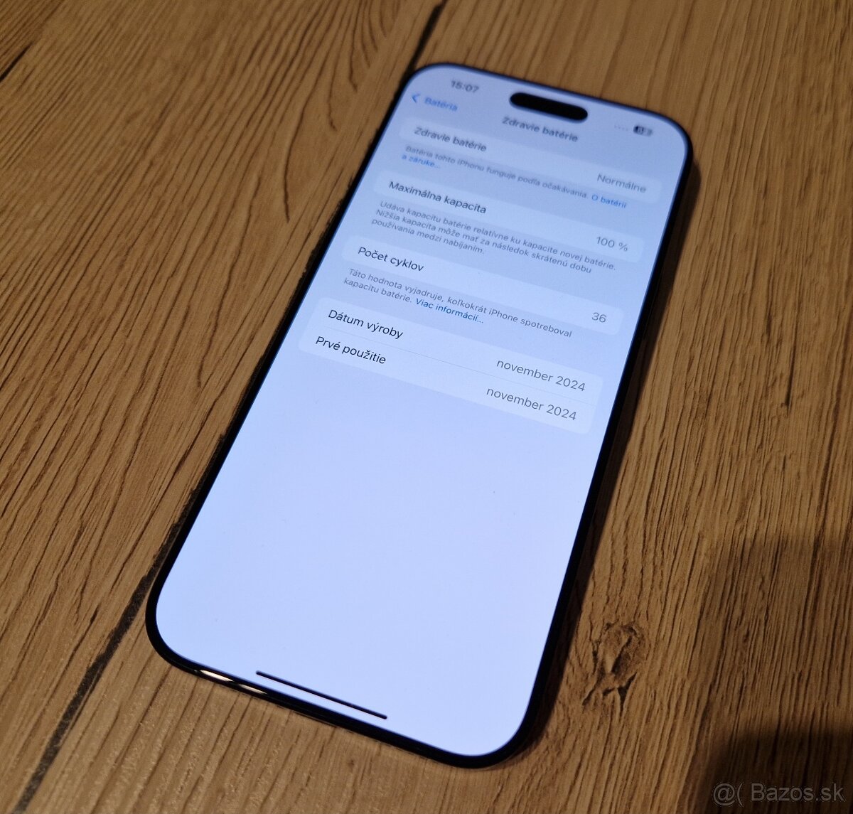 Apple iphone 16 pro max 256gb čierny titan - 7