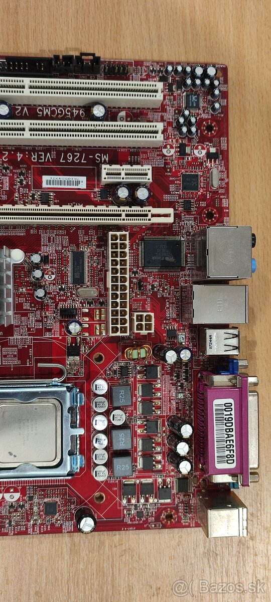 Retro PC základ (Doska + CPU + RAM + Grafika + ZDROJ) - 7