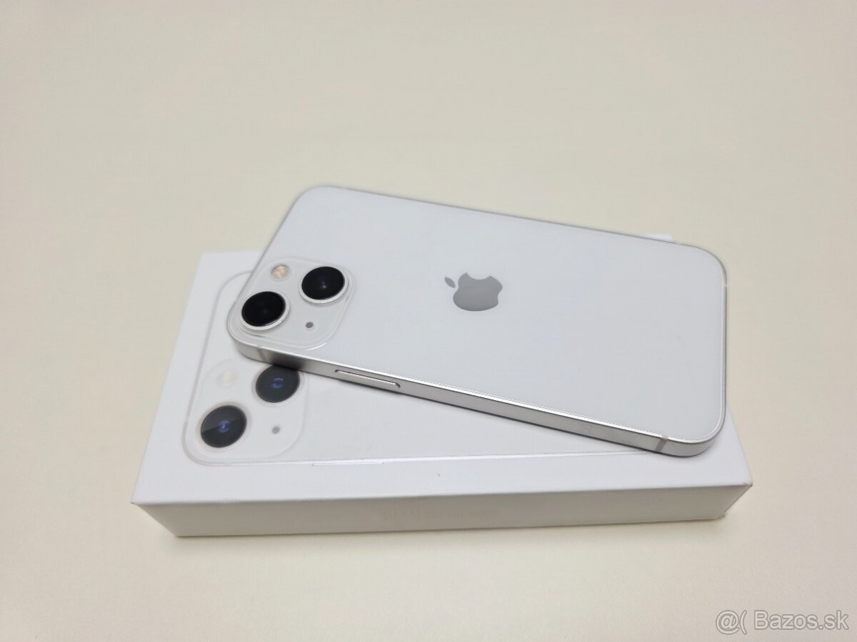 APPLEI IPHONE 13 mini 128gb STARLIGHT,BATERKA 100% - 7