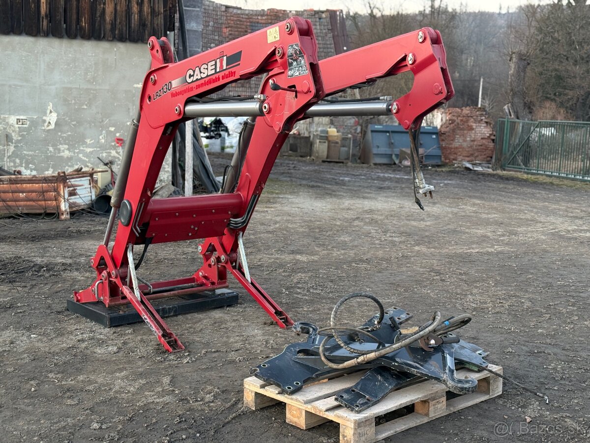 Čelný nakladač+joystick na traktor STOLL Case Maxxum - 7