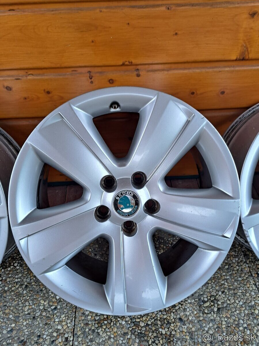 Hliníkové disky 5x112 R17 / škoda,seat,VW,audi... - 7