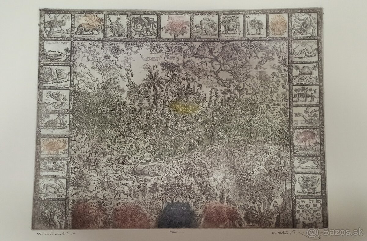 Predám zbierku grafík - Peter Kľúčik - 7