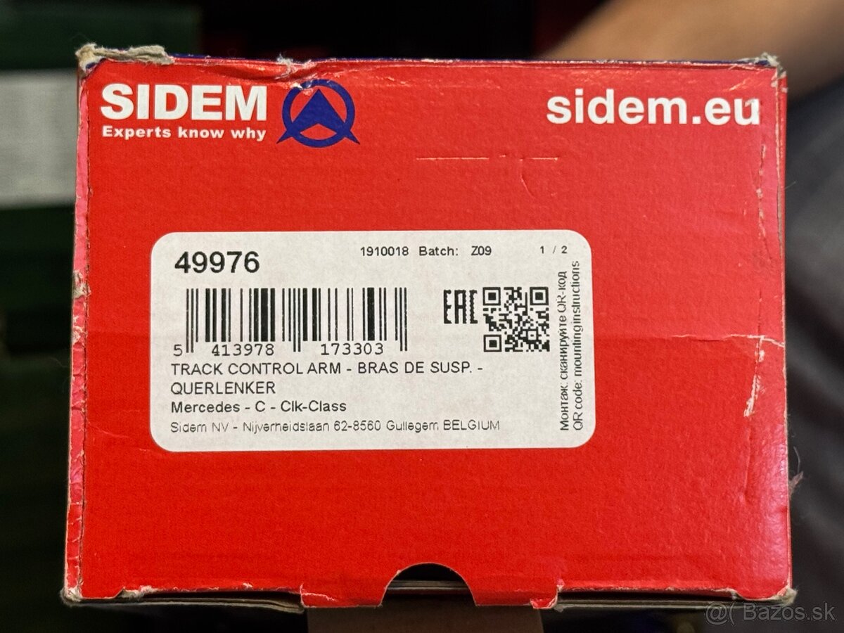 Kyvne rameno w204, w207 - 7