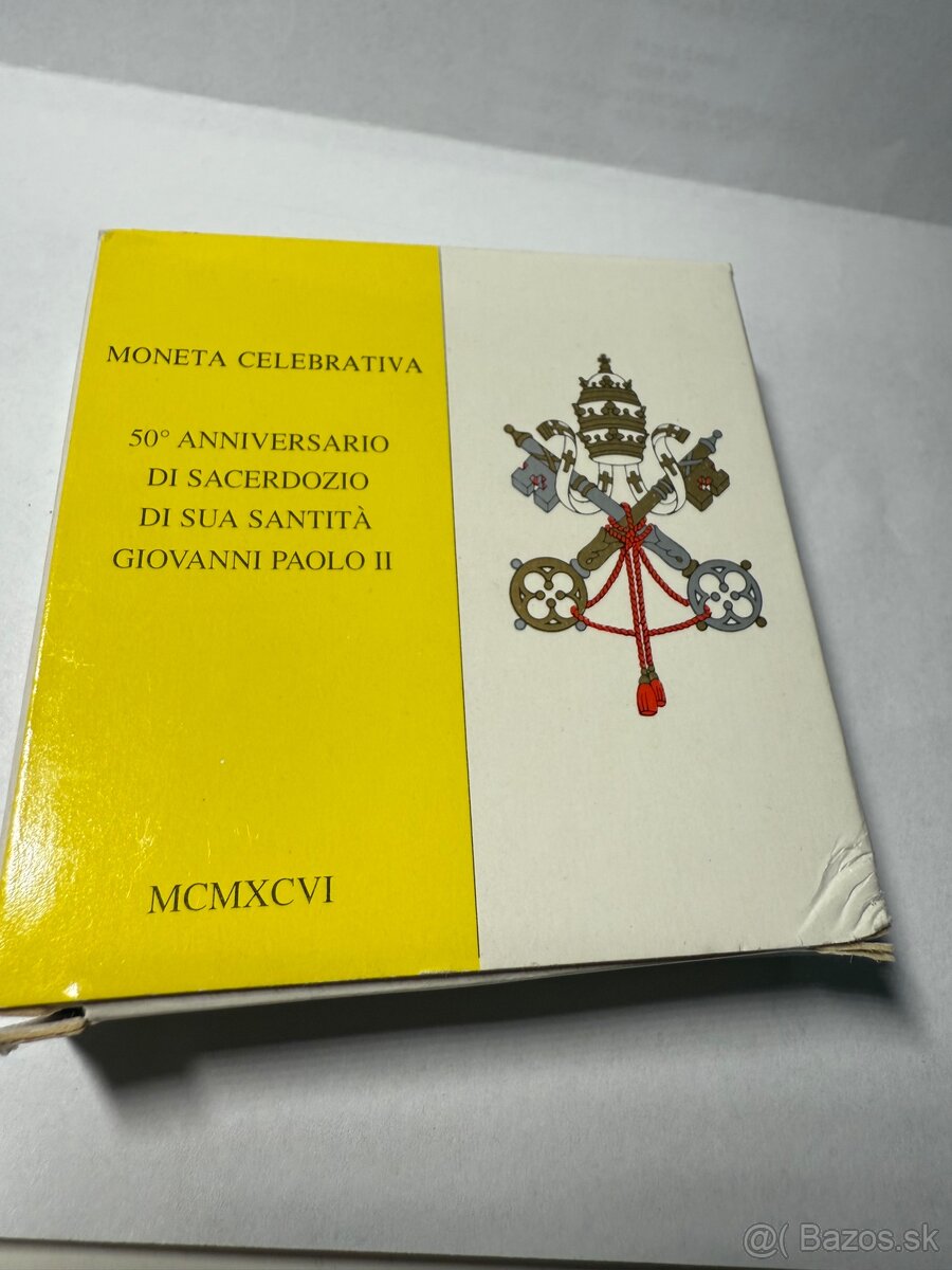 Ján Pavol II 500 Lír Ag - 7