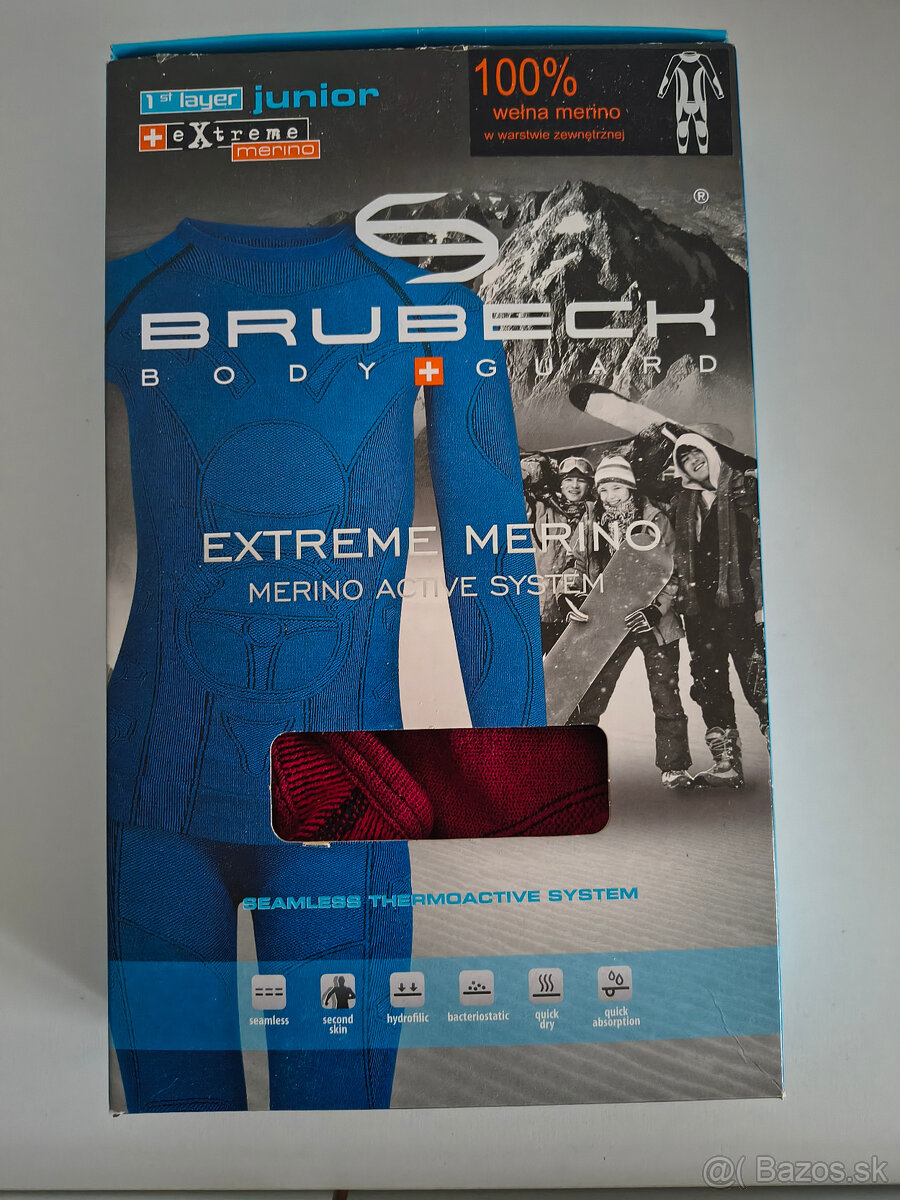 Brubeck | Merino Termoprádlo | Rôzne druhy - 7