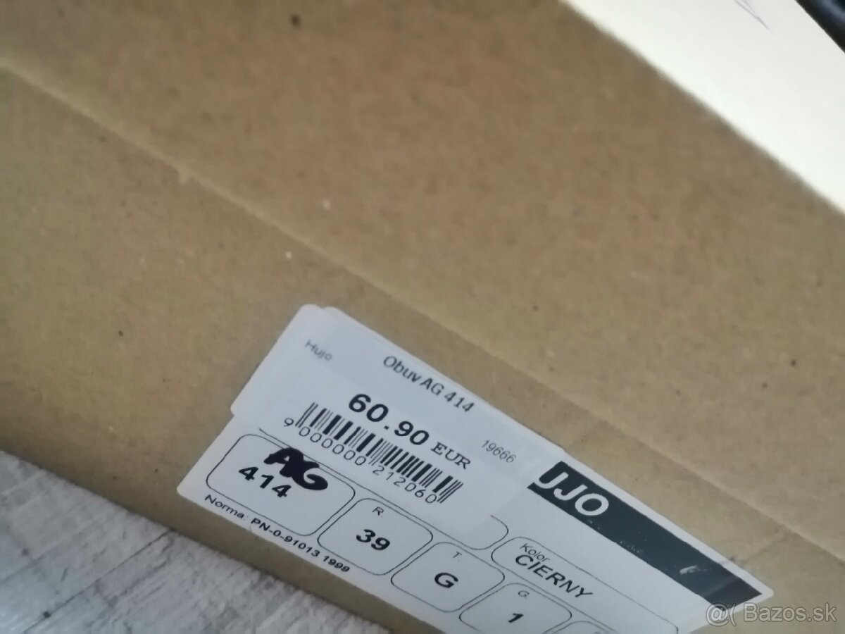 Pánske spoločenské topánky č. 39 - 7