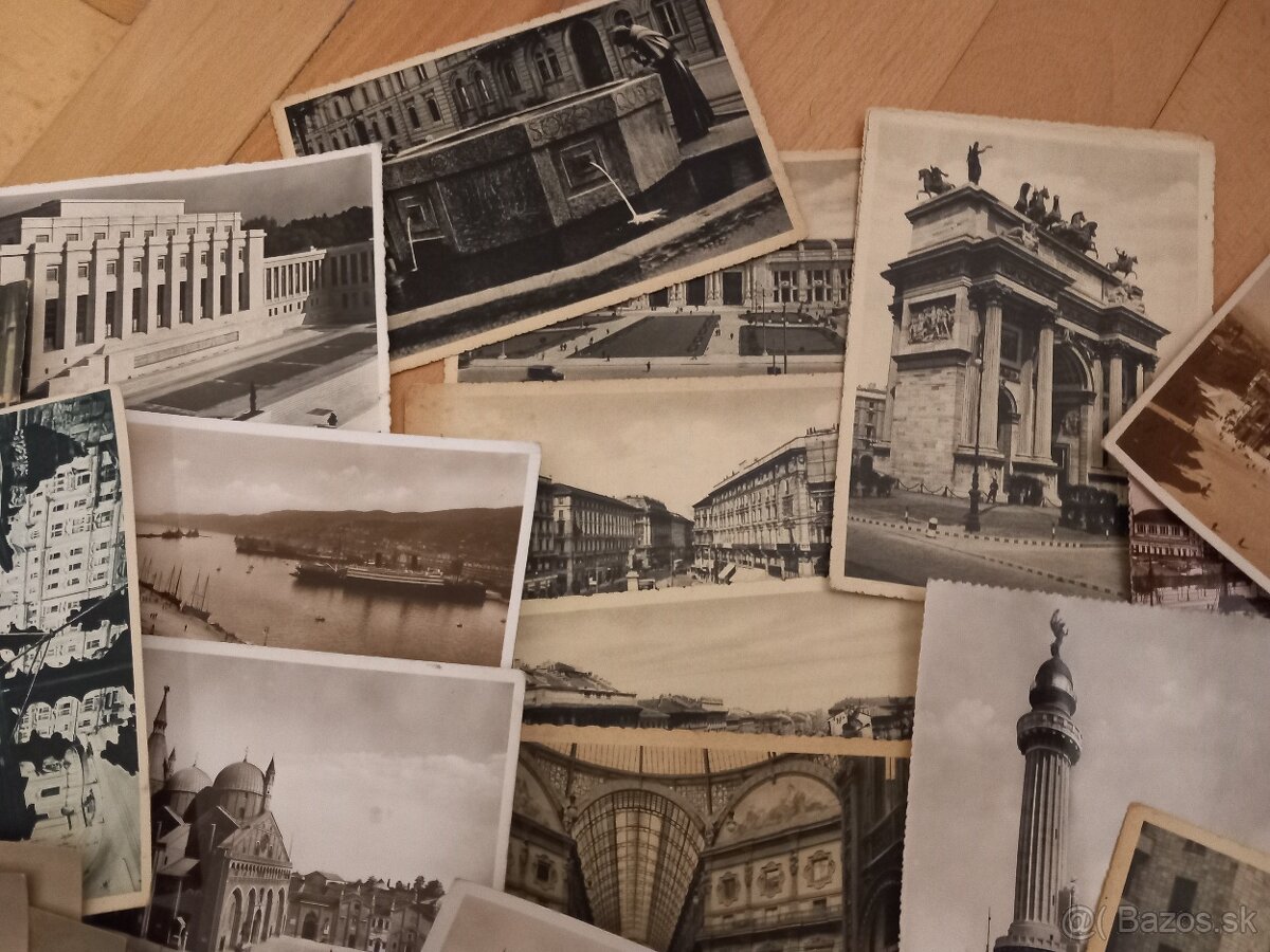 Staré zahraničné pohľadnice - 7
