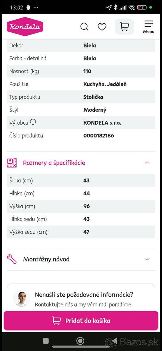 Predám jedálenske stolicky - 7