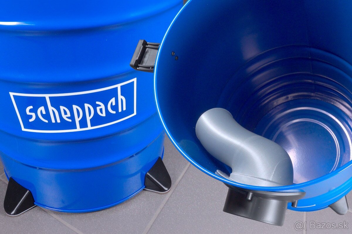 Adaptér s cyklónovým efektom Scheppach DC100 odsávač pilín - 7