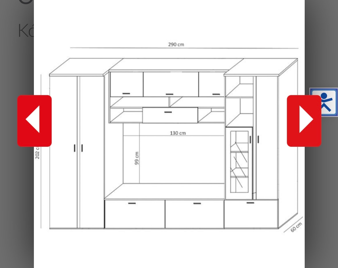 PREDÁM OBÝVACIU STENU ENTER DUB - 7