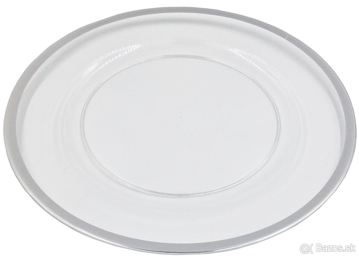 Sklenené klubové taniere – rôzne veľkosti a vzory - 7