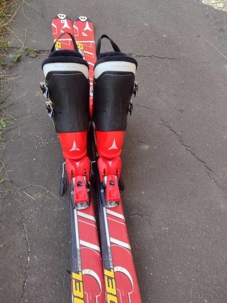 lyže 130cm,124cm - 7