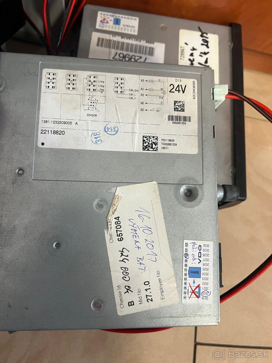 Tachograf na Volvo - 7