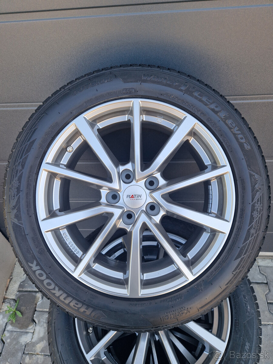 5x108 r17 kolesa ford focus peugeot citroen 215 55 17 alu - 7