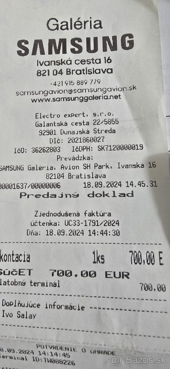 Vymenim Samsung Watch Ultra kupene priamo v Samsungu - 7