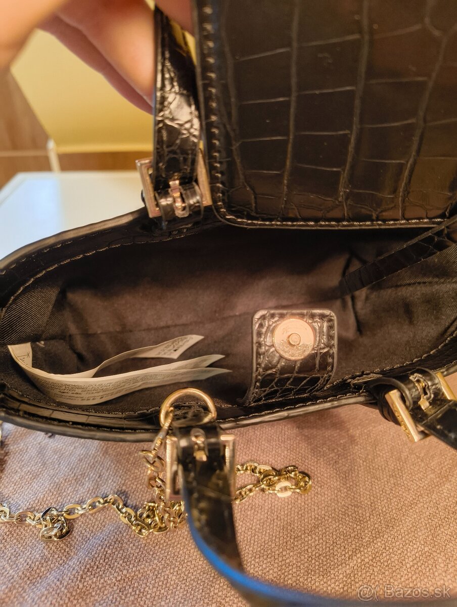 Čierna malá kabelka Zara - 7