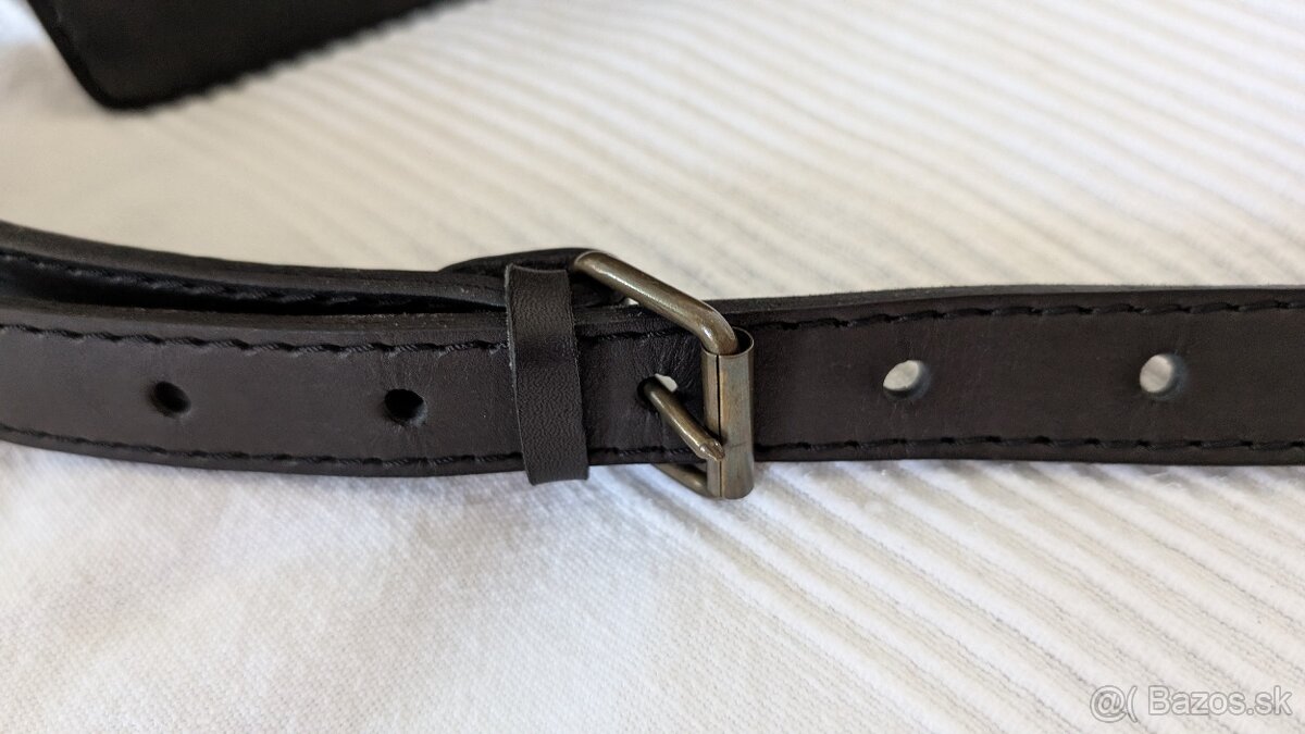 Kožená kabelka- Snail (unisex) - 7