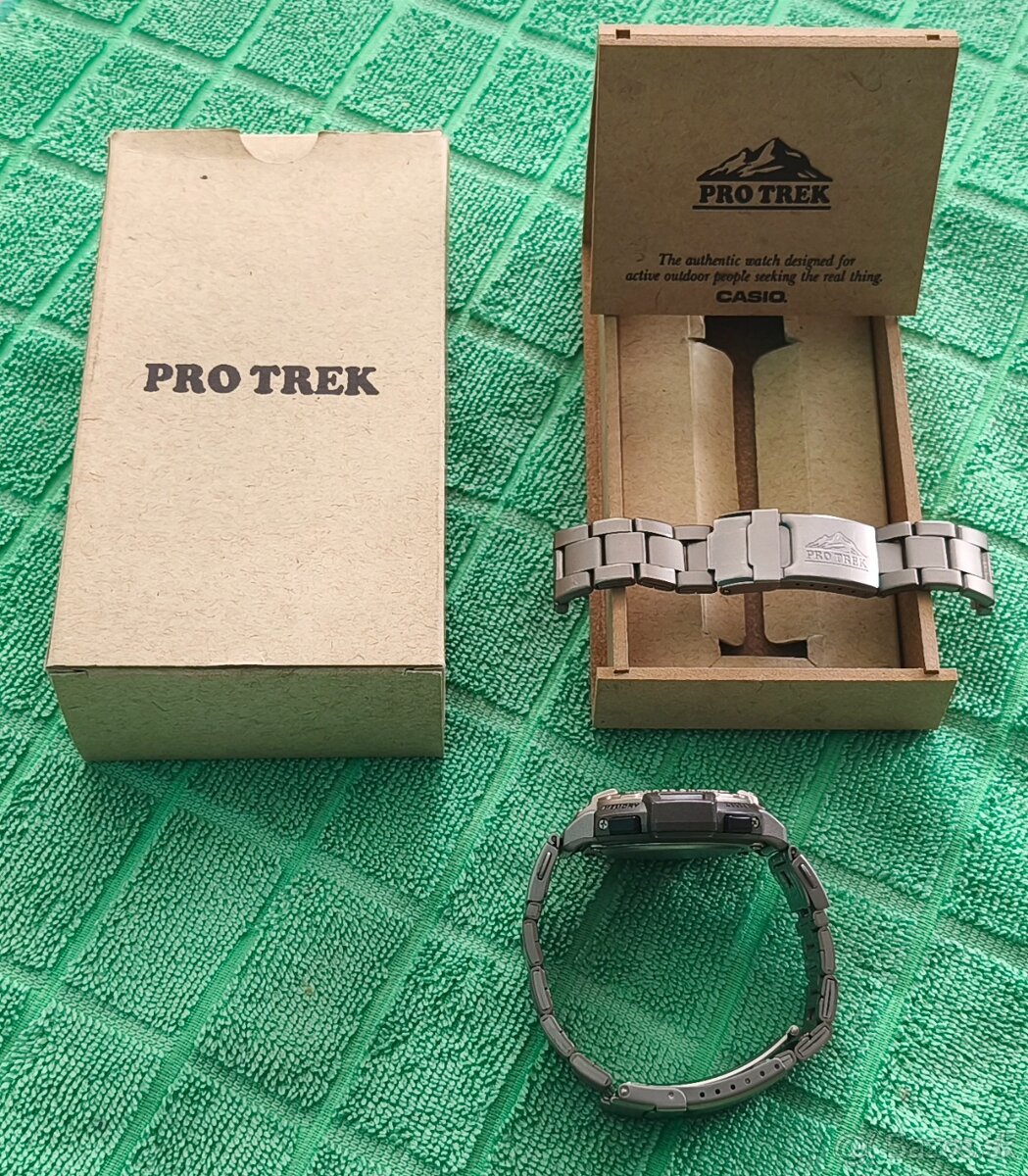 CASIO PROTREK PRT-610 TITANIUM - 7