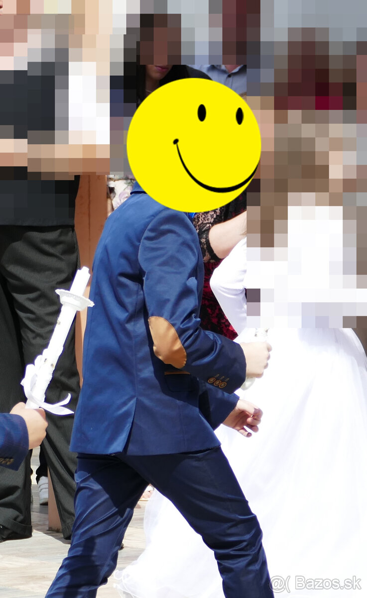 Oblek 134 a topánky 33 - 7