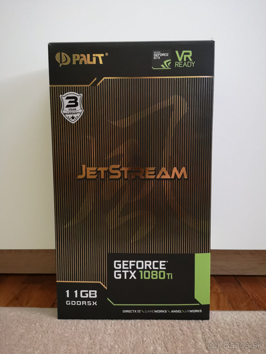 Predám Palit GeForce GTX 1080 Ti JetStream 11GB - 7
