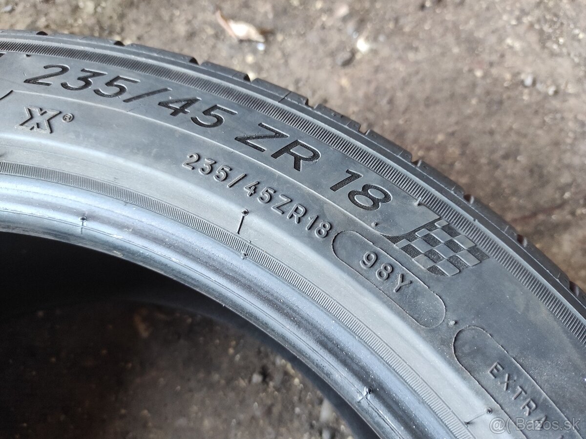 Letne pneu 235/45 R18 Michelin Tesla model 3 - 7