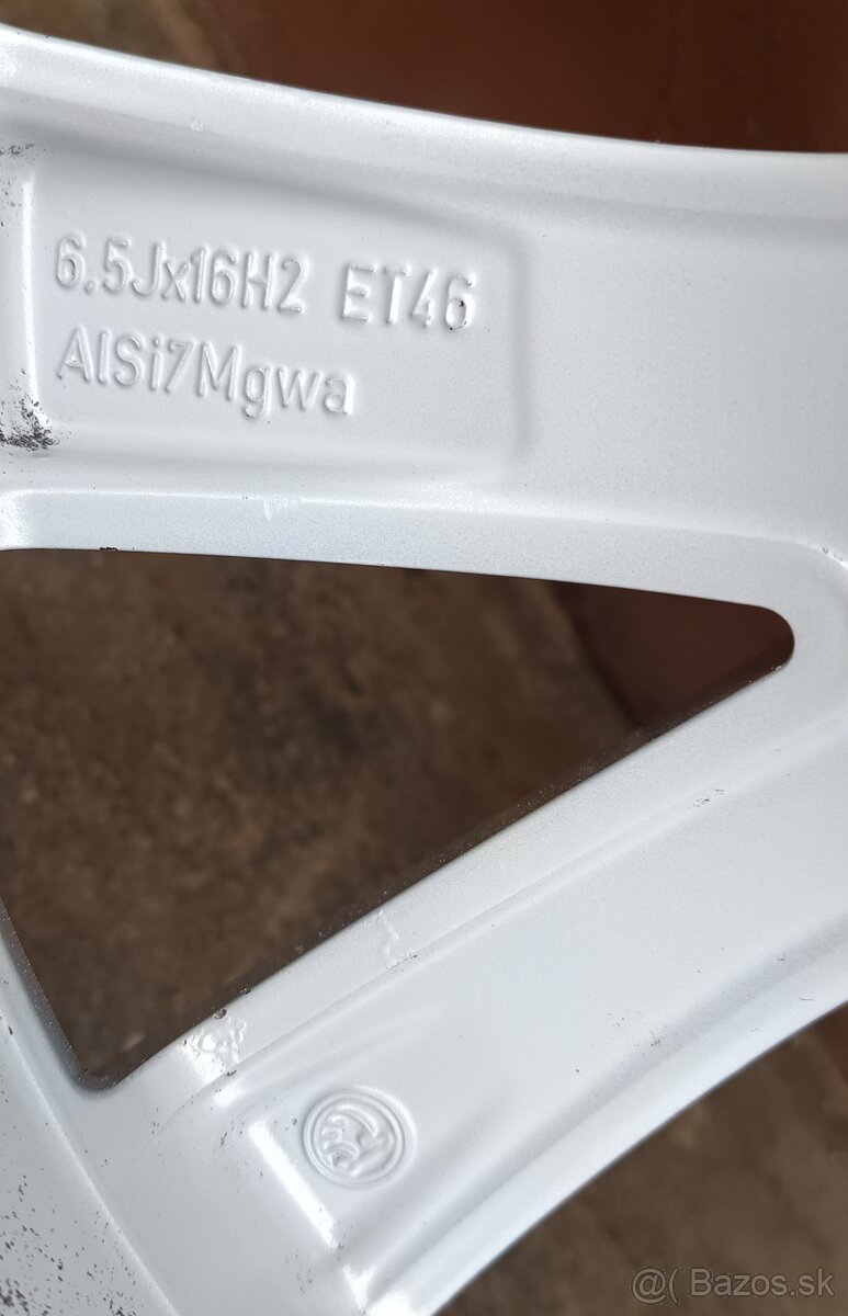 Alu disky Škoda 5x112 R16 - 7
