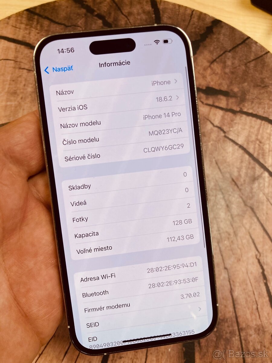 iPhone 14 pro 128 Sillver batéria 87% nádherný top stav - 7