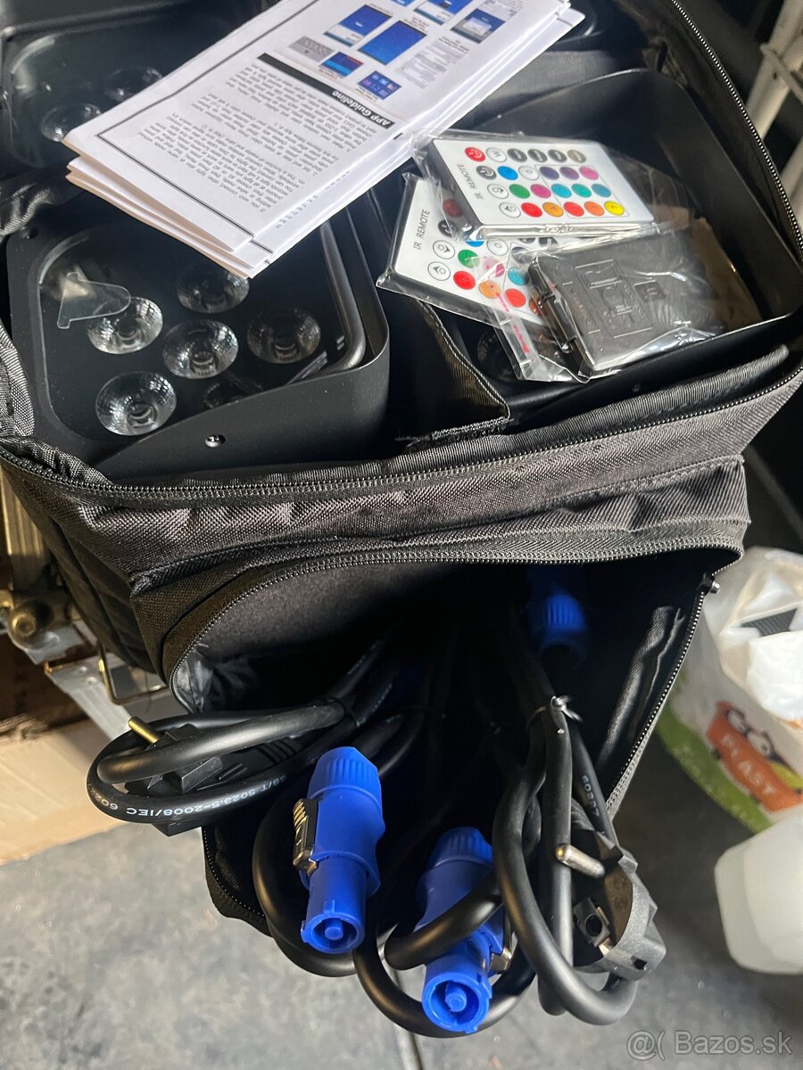 6x18 watt led par battery - 7