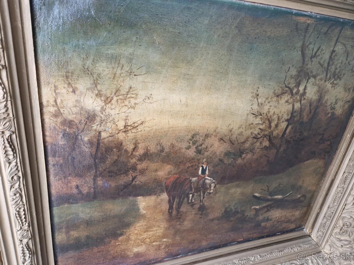 Starožitný obraz... - 7