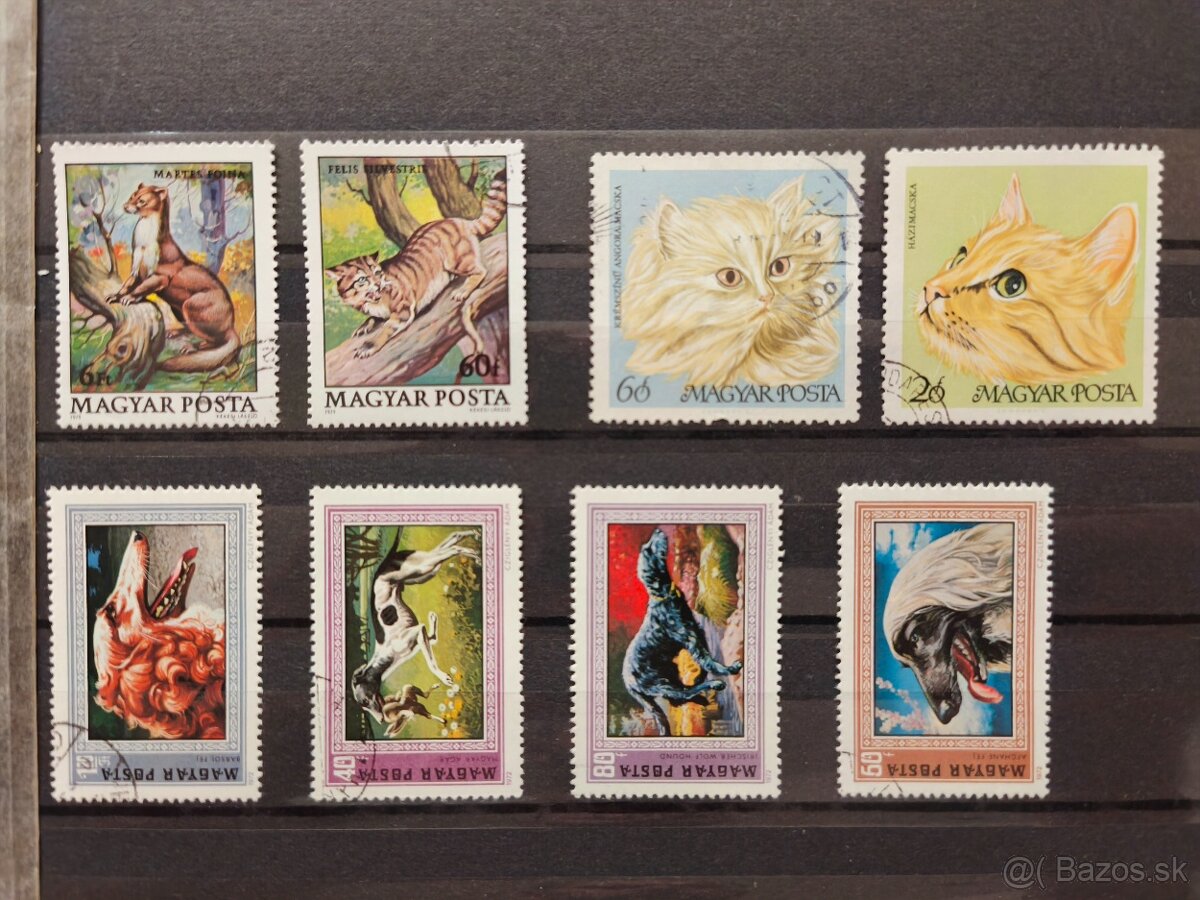 Známky zvieratá - 7