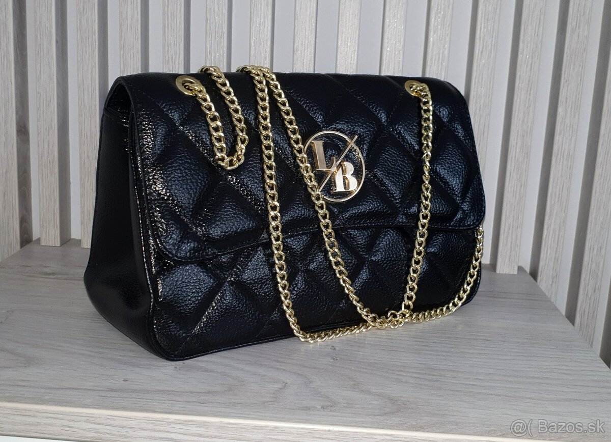 Nová čierna LB kabelka - 7