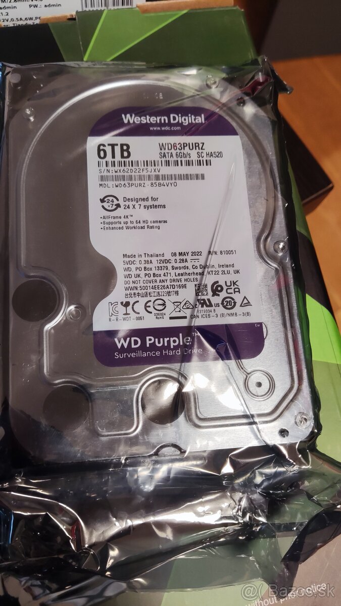 IP kamerovy systém TIANDY 3kamery+NVR+HDD - 7