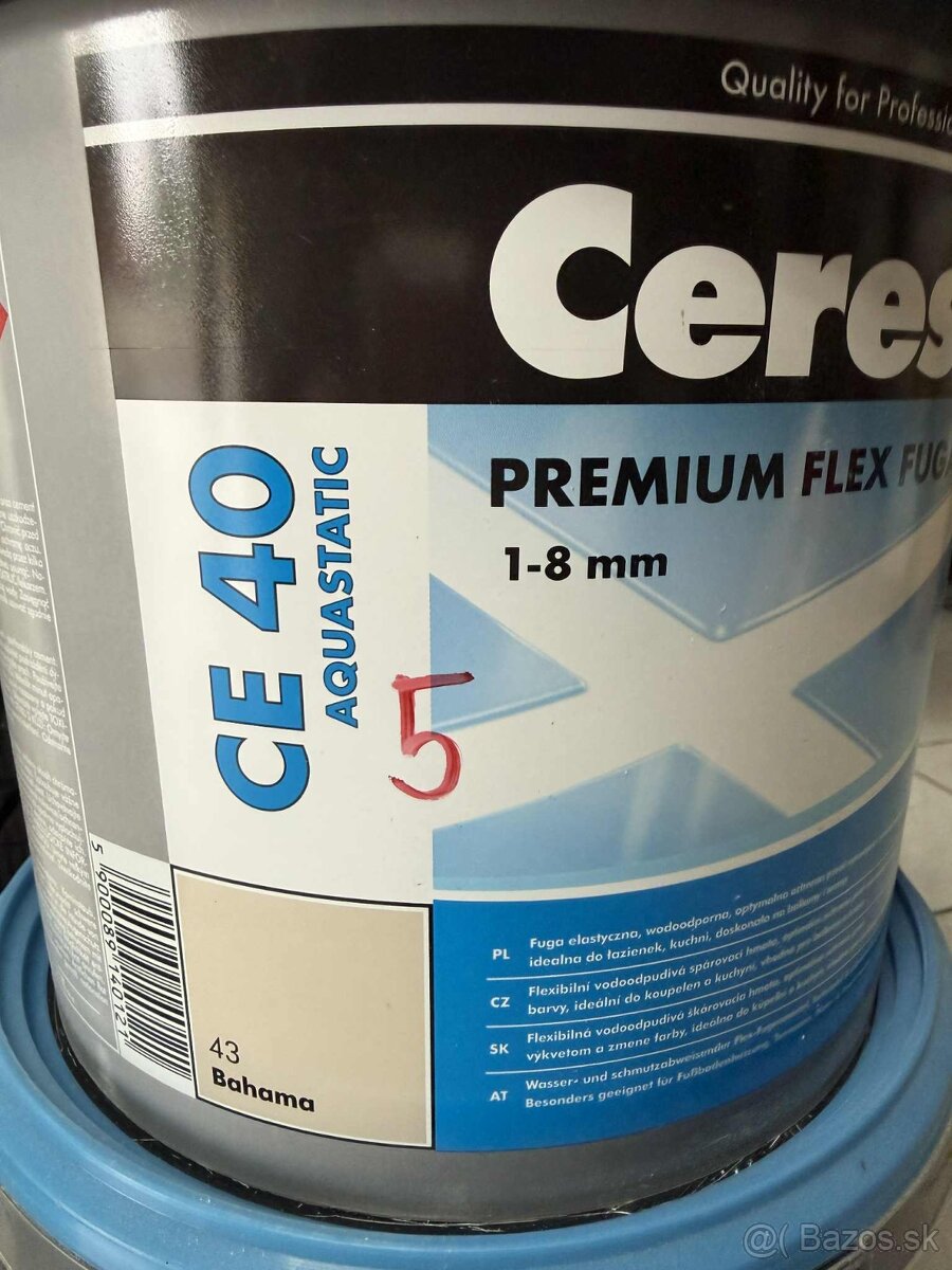 Ceresit Premium Flex Fuga 5kg a 2kg - 7