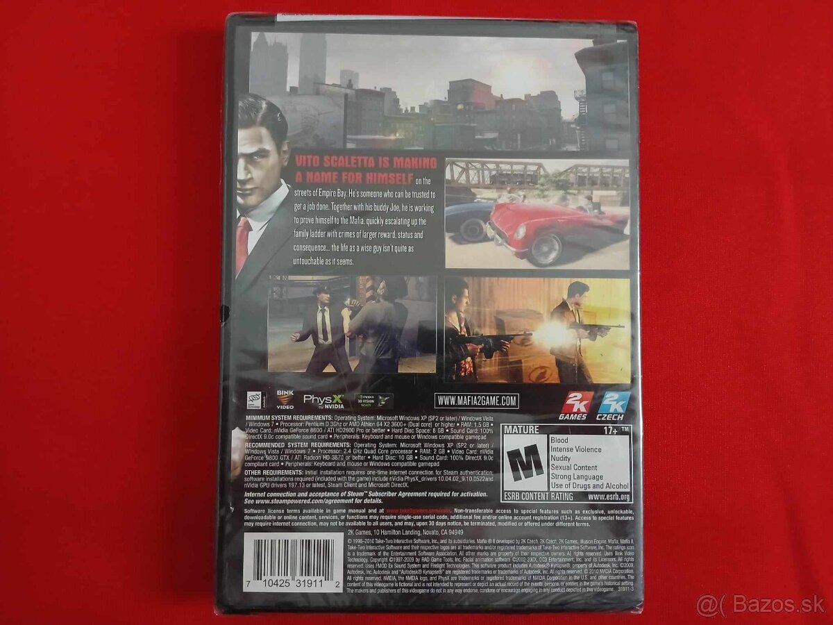 PC hra Mafia II 2010 Neotvorená - 7
