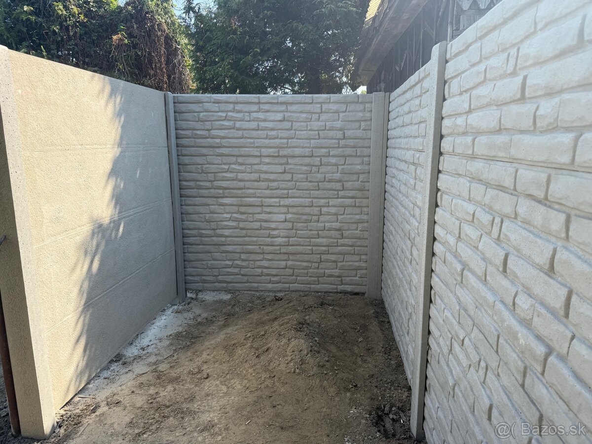Betonové ploty za nízké ceny - 7