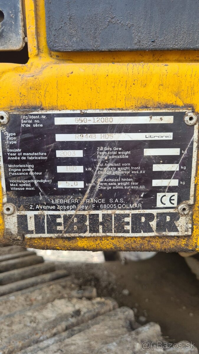 Predám pásový bager Liebherr - 7